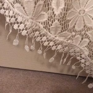 Other - White Poncho Other - White Poncho